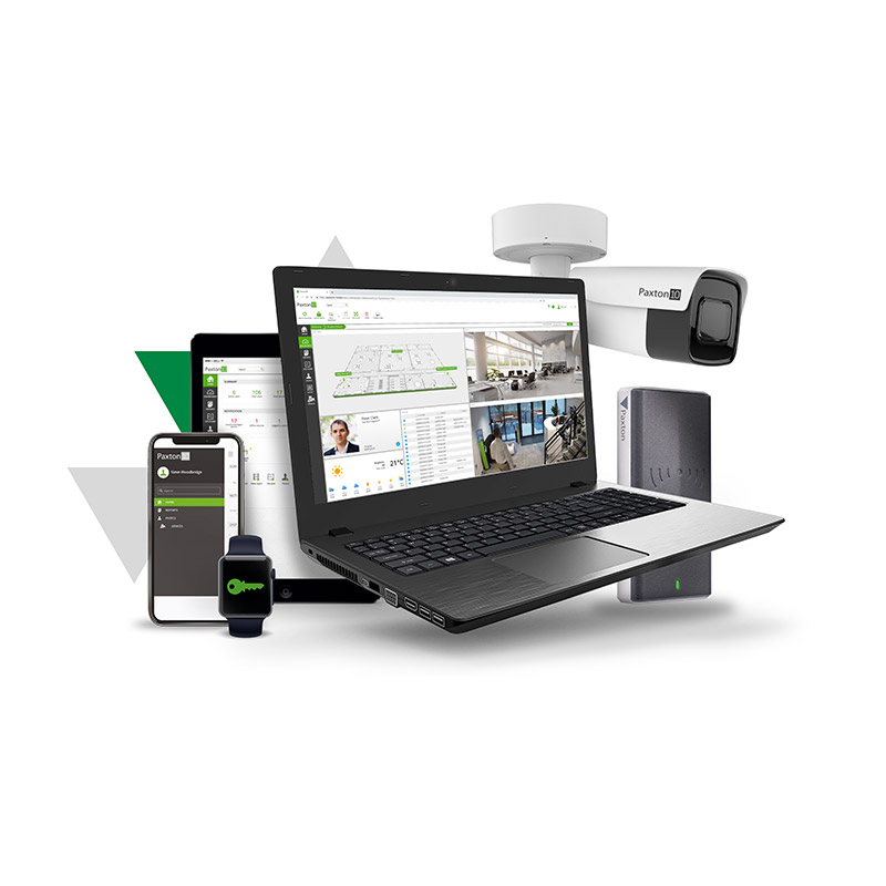 toegangscontrole overzicht paxton